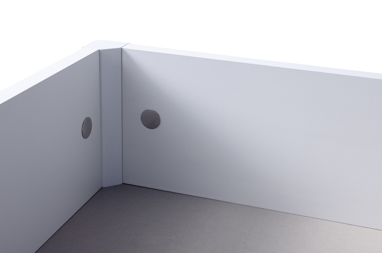 Detalle de calidad de materiales Alua