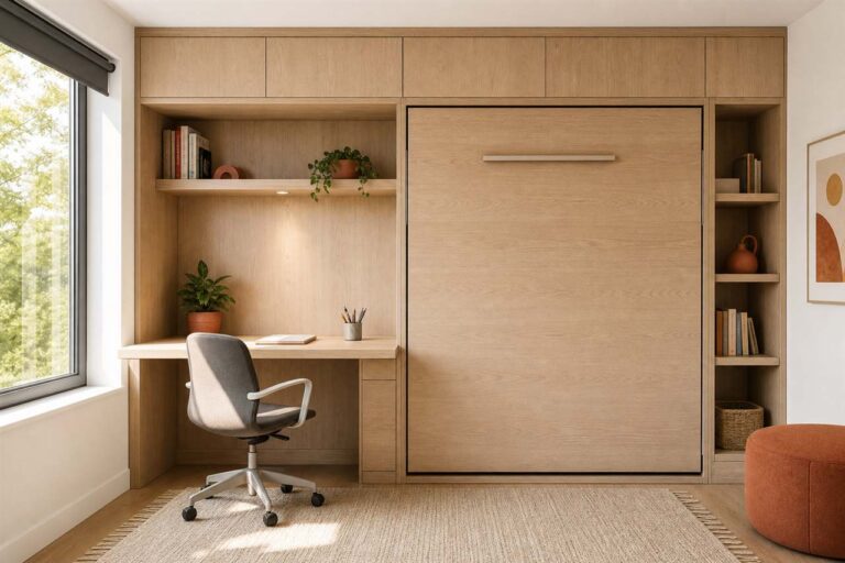 Cómo elegir una cama abatible con escritorio para una habitación pequeña