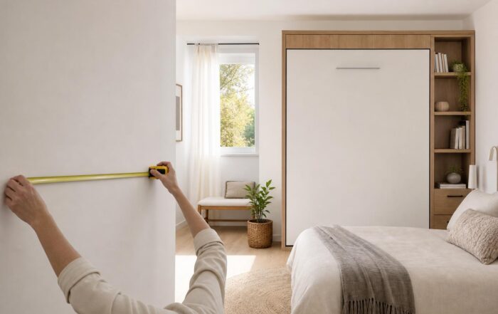 Cómo medir una pared para una cama abatible sin equivocarte
